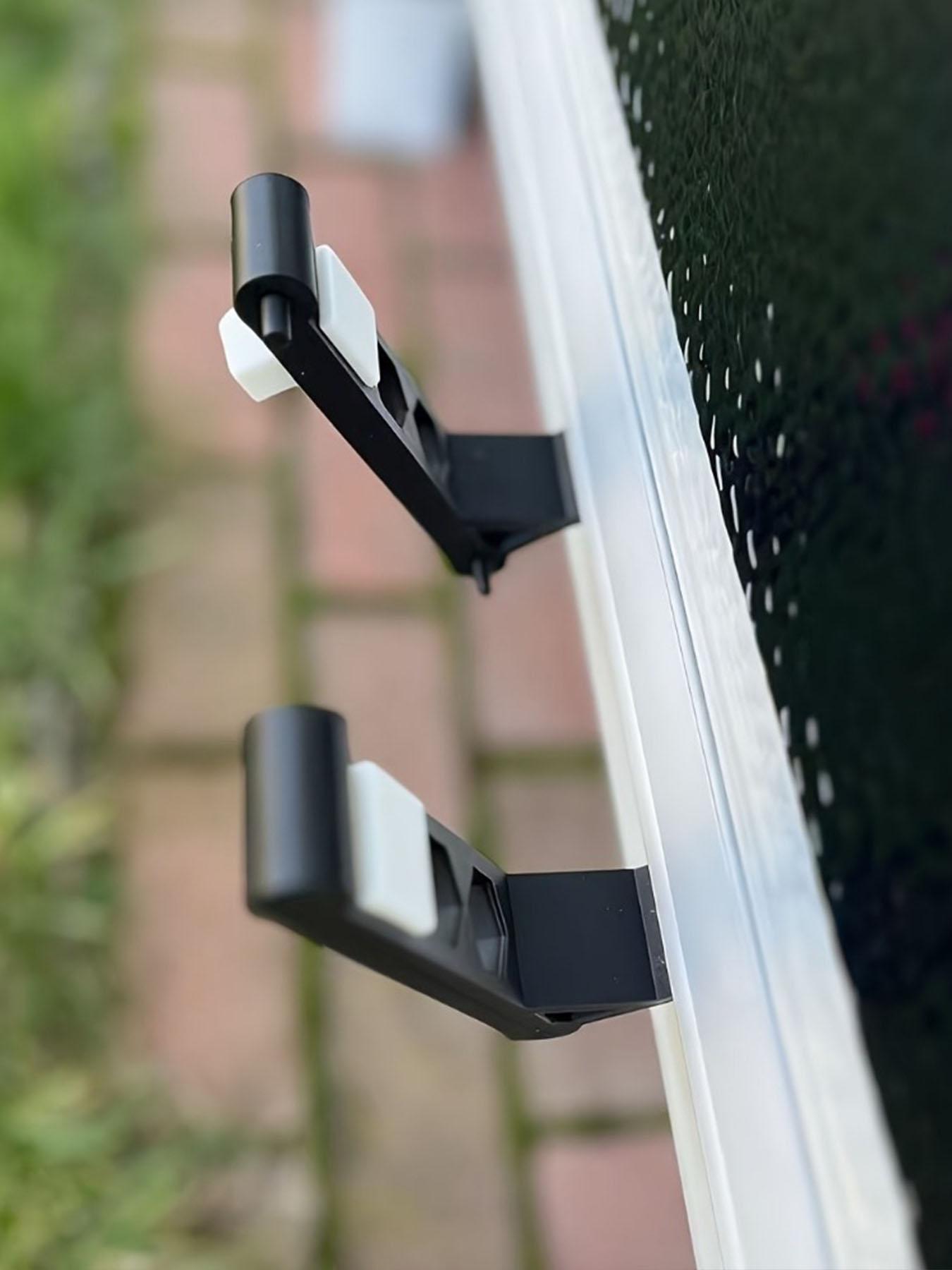 RV Shoe Rack and Clothes Rack Set, Wall-Mounted RV Track Drying Rack, Quick-Dry Ventilated Shoe Rack, Lightweight Portable Outdoor Travel Accessory