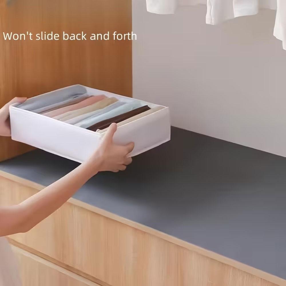 Transparent Washable Cuttable Drawer Liner, Non-Slip Refrigerator Inner Pads, Suitable for Fridge Glass Shelves Cabinets Home Kitchen Supplies