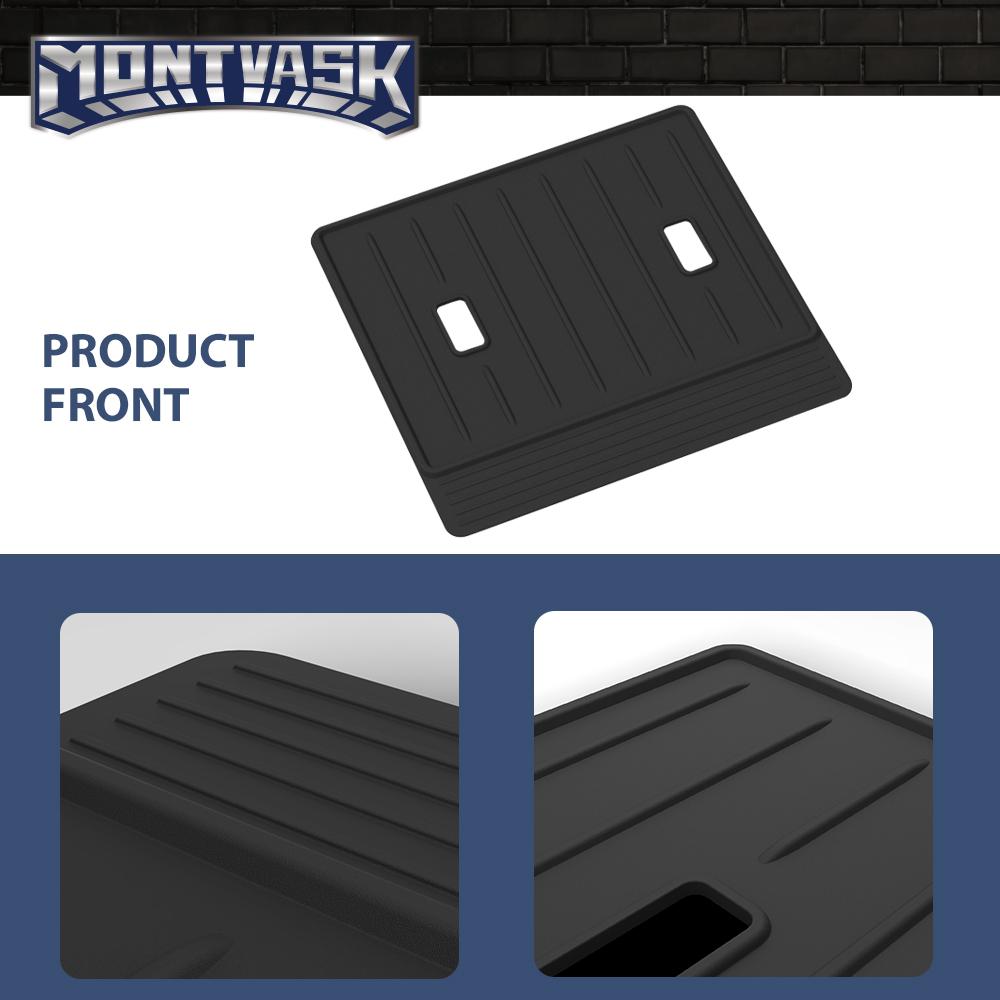 CROSSDESIGN TPE 3D All Weather 3PCS Floor Mats Waterproof Durable floormats Non-slip Mats Fit For 23-25 Mazda CX-50 Cargo TPE Liner W/ Seat Back Protection