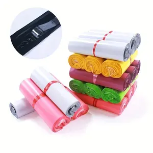 Multi-color express bag - Express envelope storage bag, made of thicker material, suitable for mailing and storage, Postal Bags