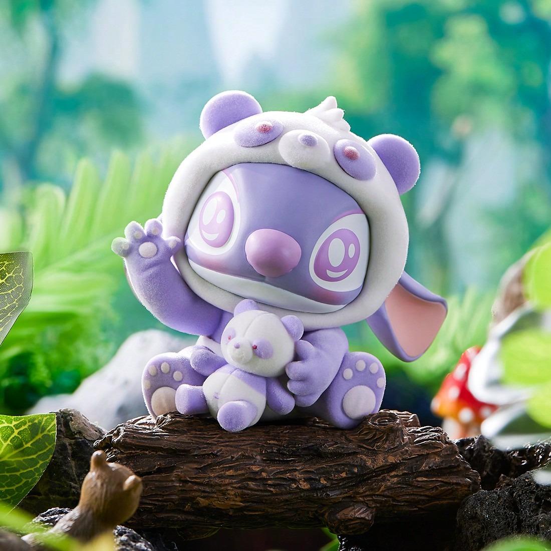 Disney Lilo & Stitch Series Animal Party Surprise Blind Box Figure Random Style -Collectible Toys Desktop Display Case Home Decoration Ideal Birthday Day Gifts For Stitch Fans