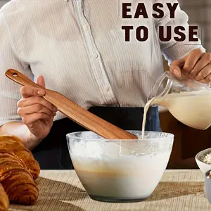 1PC Wooden cooking spatula set, spatula, non stick cooking pot, teak wood spatula