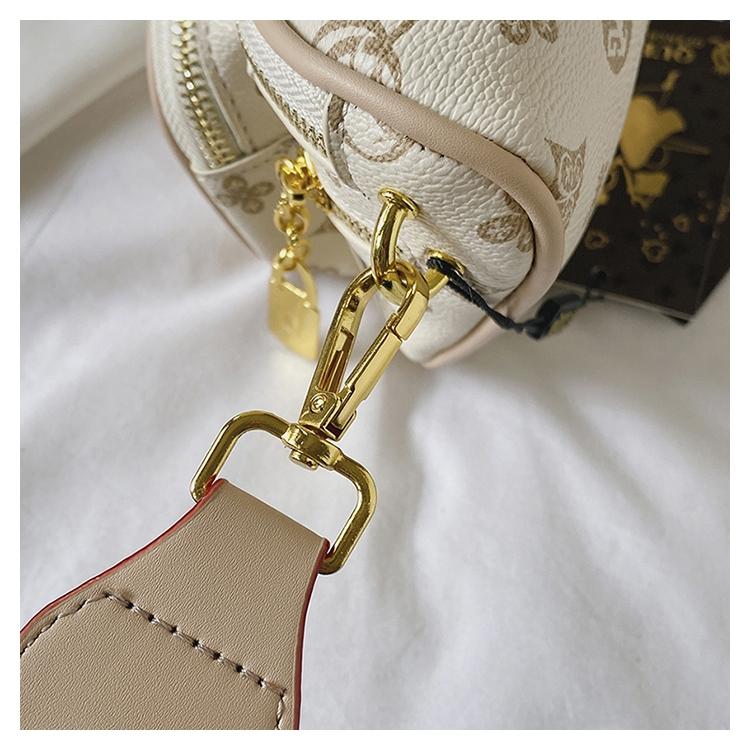 New 2026 Trendy Printed Women's Bag, Vintage Chic Single Shoulder Crossbody Bag, Commuter Casual Chest Bag, All Seasons Fashion Accessory