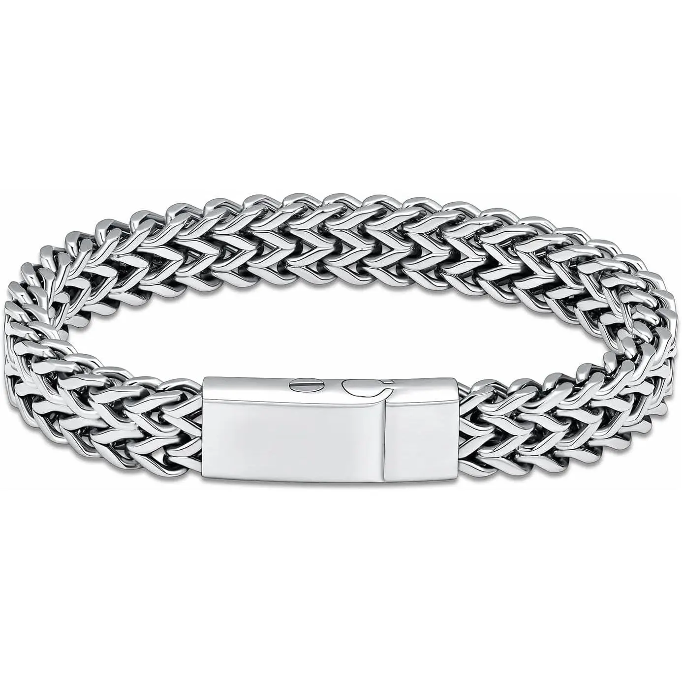 Adjustable Cremation  Urn Bracelet for Ashes Personalized Message Urn Bangle for Women Men Memorial -Forever in My Heart