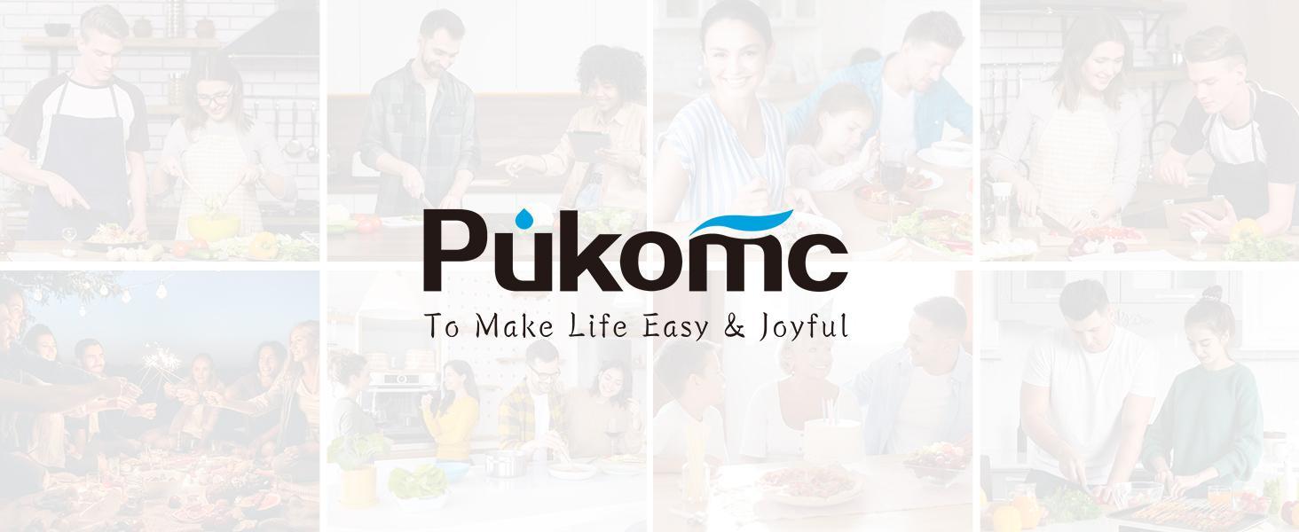 Pukomc 1500W Electric Indoor Grill – Smokeless, Non-Stick with Removable Plates, Temp Control & 3 Mini Raclette Pans – Compact & Mess-Free
