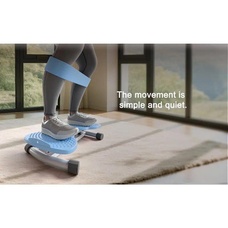 Heavy-Duty Waist Twisting Trainer with 330lbs Load, Silent Home Fitness Machine, Builds Core, Abs & Oblique Muscles, Great Core Trainer for Men and Women