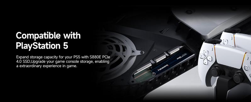 FANXIANG S880E/S880ER 4TB SSD M.2 NVMe PCIe Gen4 Gaming SSD M.2 2280, Up to 7100MB/s Compatible with PS5, Internal Solid State Drive for Gamers, Professionals, Creators