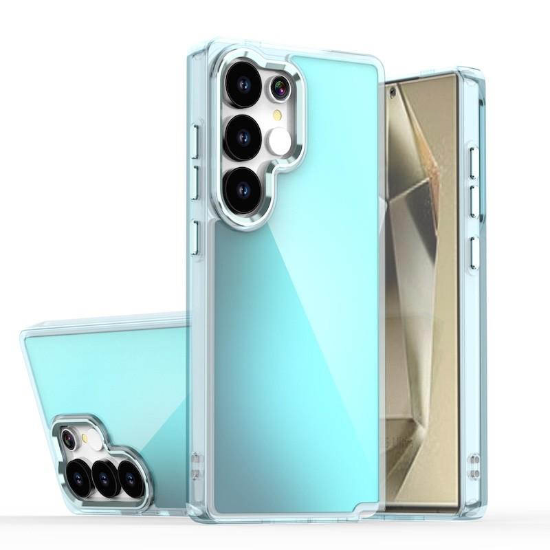 Anti Yellow Gradient Metal Lens Protect Case For Samsung A17 A36 A56 ...