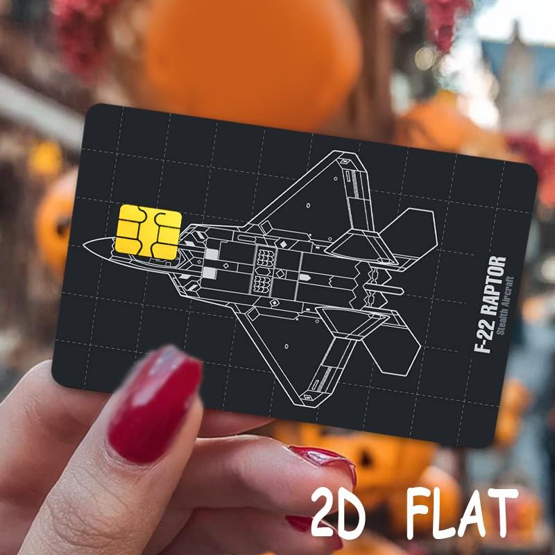 Ultra-Thin Waterproof Scratch-Resistant Credit Card Stickers, 2-Pack Personalized Bank Card Decorative Stickers, Durable Adult Use