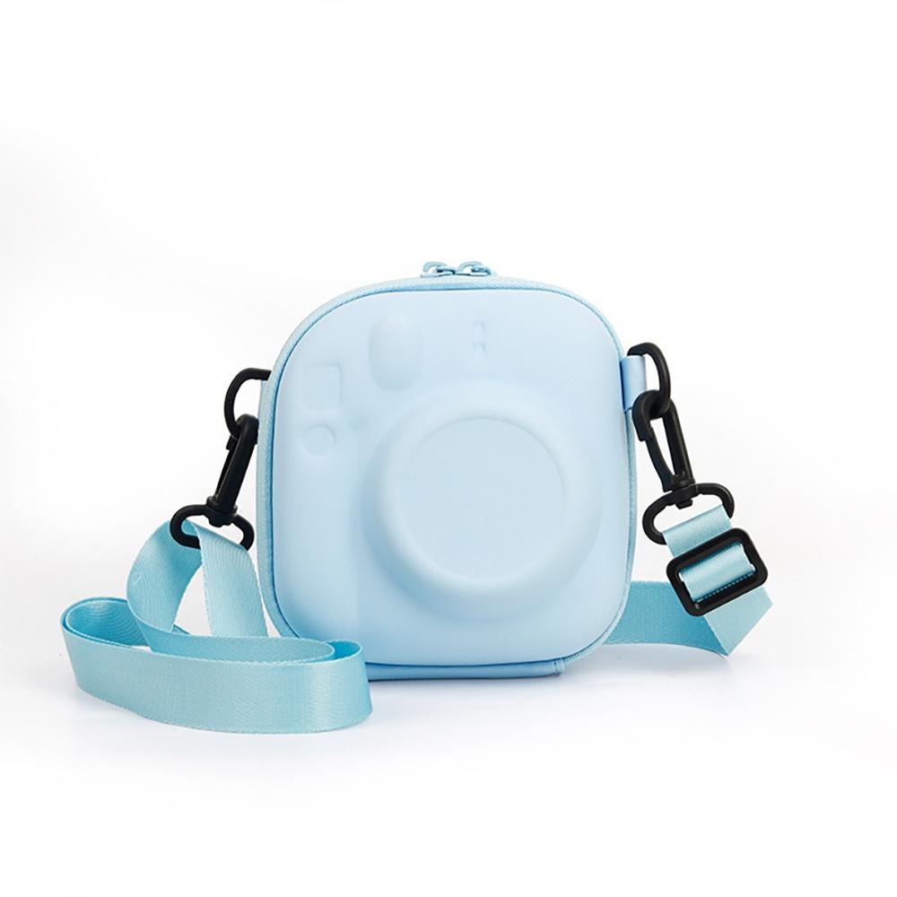 For Fujifilm Instax Mini 7+ 8/9/11/12/13/40 EVA Universal Hard Case Storage Bag Polaroid Camera Bag Shell with Shoulder Strap Photography Camera Accessories