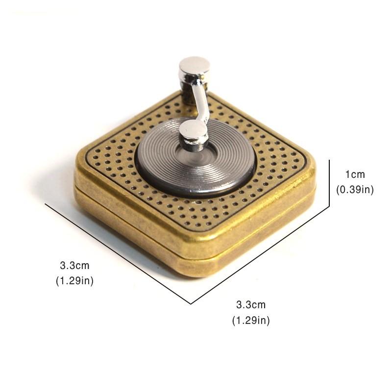 Alloy Finger Spinner Stress Relief Toy, Unique Fidget Spinner for Relaxation, Fashionable Pressure Relief Tool, Best Birthday Gift for Men Adults