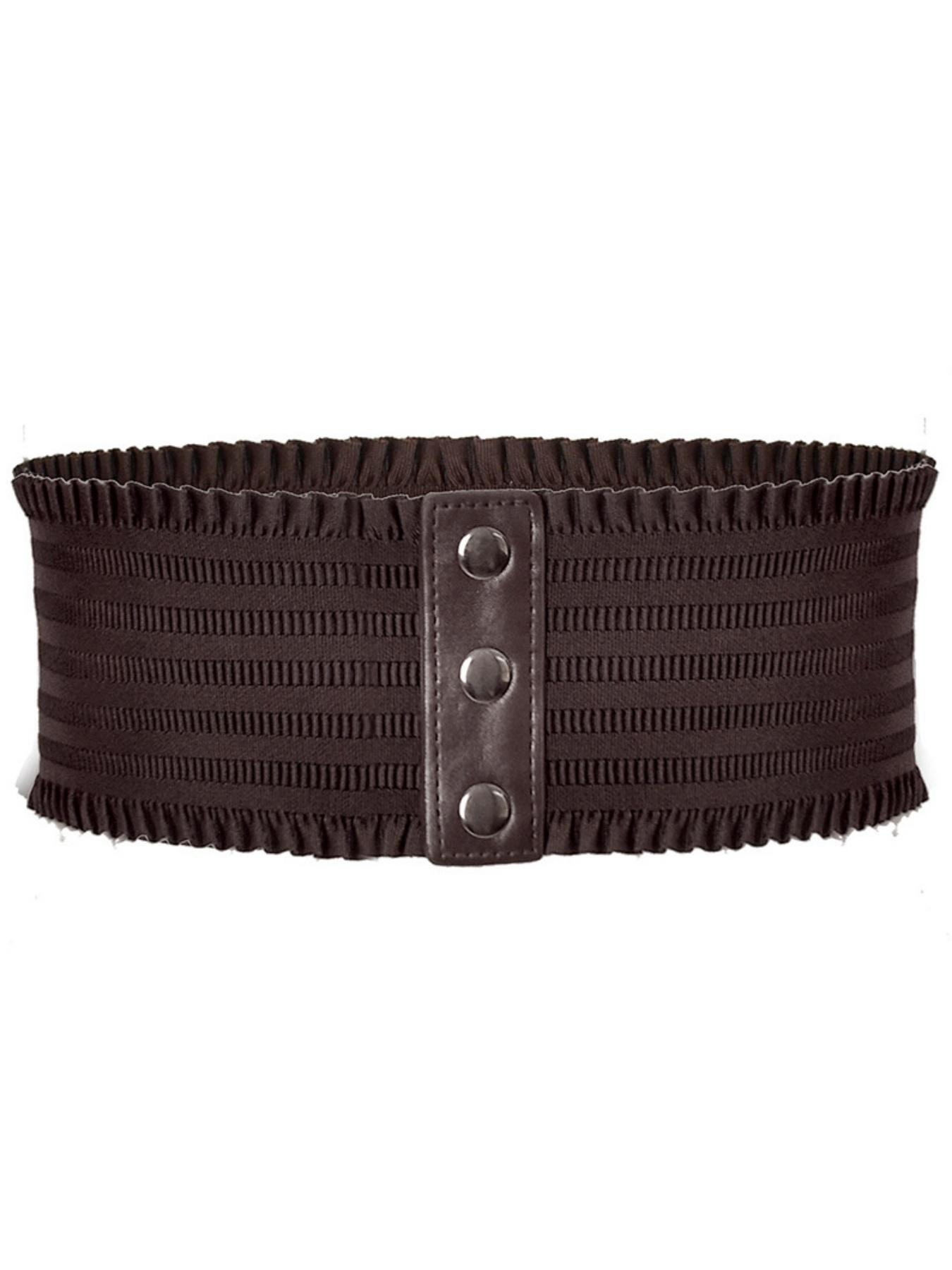 Elegant Women's Elastic Waist Belt, Bohemian Style Wide Waist Wrap, Fashionable Versatile Design, Available in Multiple Colors, Statement Belts