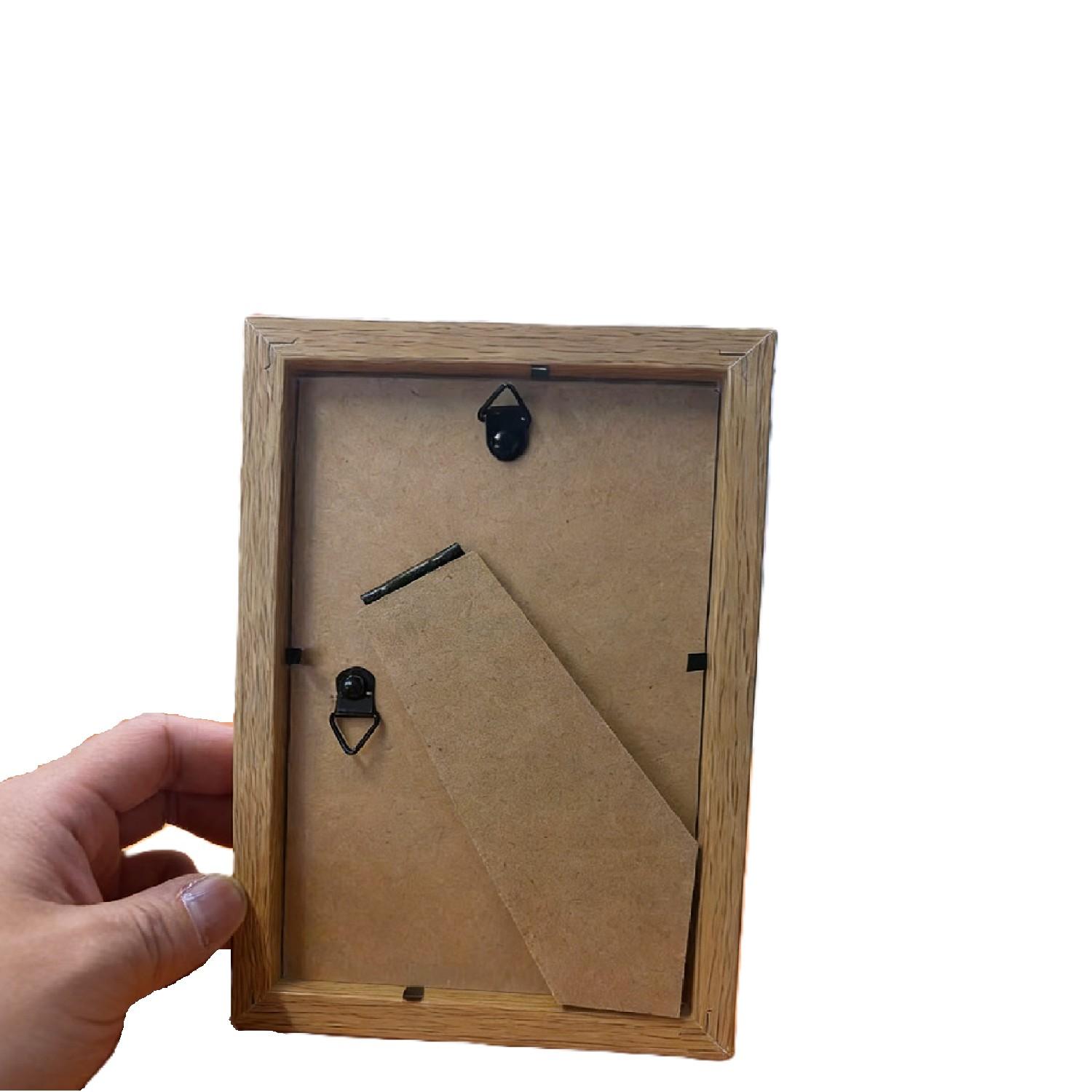 6-Inch Pearl Girl Creative Art, Geometric Abstract Style, Wooden Frame, Wall or Table Display, Home Decor, Birthday, Christmas, Valentine's Gift