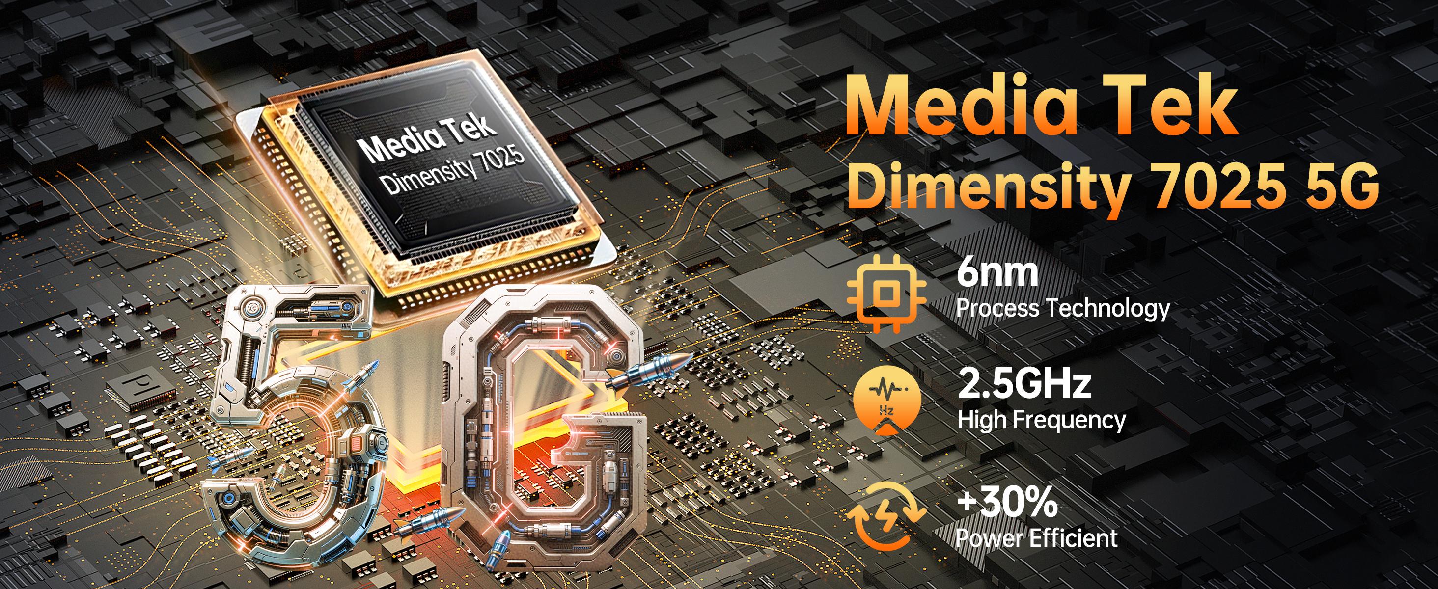 OUKITEL WP55 Pro 5G Rugged Smartphone Unlocked - 48GB+512GB/2TB Android 15 Rugged Cellphones, 6.6''FHD+Display 108MP Rear Camera 11000mAh(33w) Battery Waterproof Phone, IP68/IP69K/NFC/GPS/T-Mobile