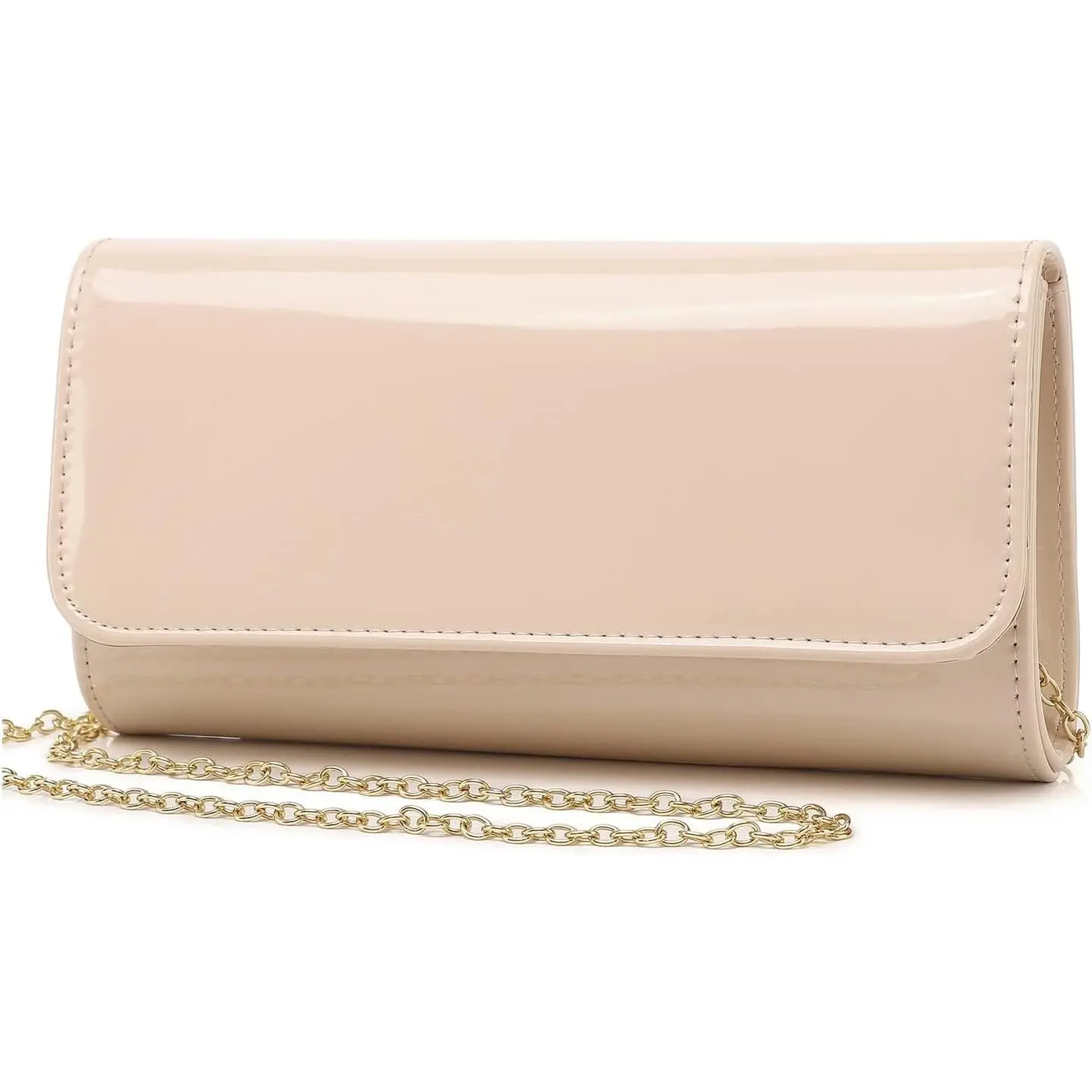Patent Leather Envelope Clutch Womens Evening Handbag Stylish Shoulder Bag Purse for Christmas Wedding Party Prom