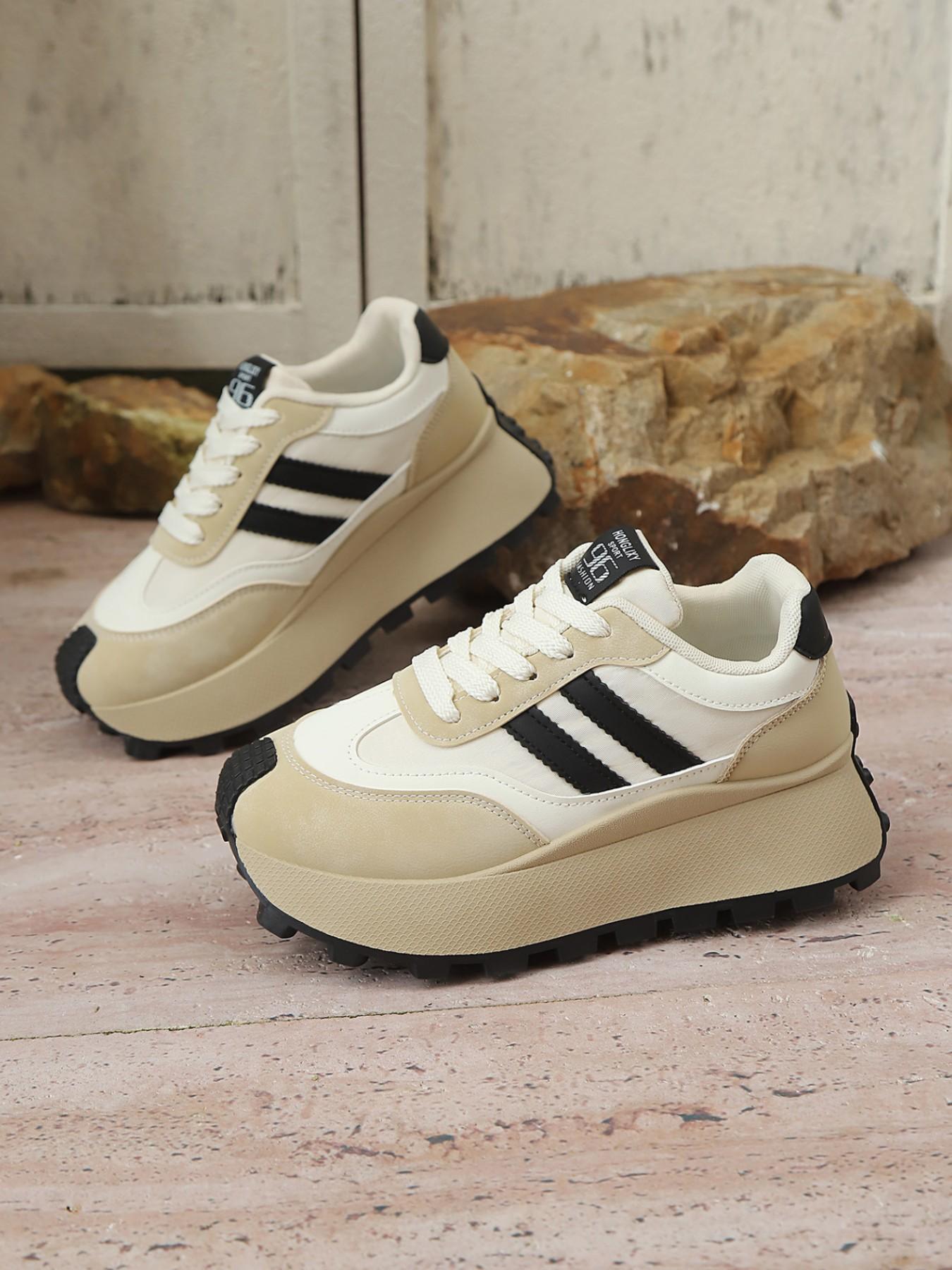 Women's High Top Sneakers, Sneakers Fashion Footwear, comfortable with fleece lining and thickened design for cold protection and warmth, winter outdoor boots, simple versatile design suitable for daily wear