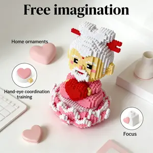 Creative Moon Lovers Series Building Block Model, 1288pcs, Original Authentic, 2026 New Size, Gift Idea, DIY Craft Decor
