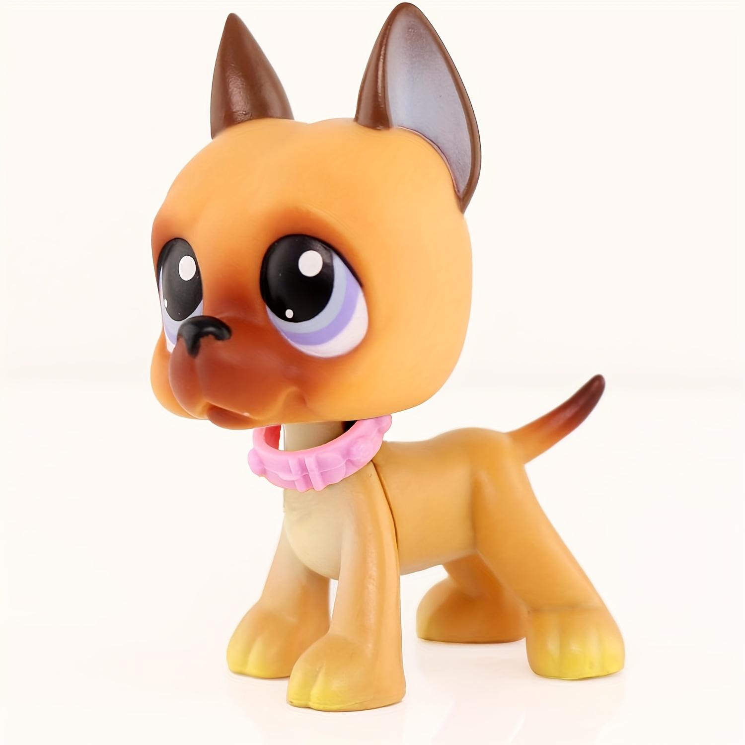 Mini Pet Shop Great Dane Collectible Dolls, Cute Accessories, Ideal for Birthday, Christmas, Halloween Gifts, Perfect for Lps Fans
