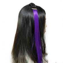 Colored Clip-In Hair Extensions, 32-Pack 20In Straight Synthetic Hairpieces for Rainbow Party Highlights