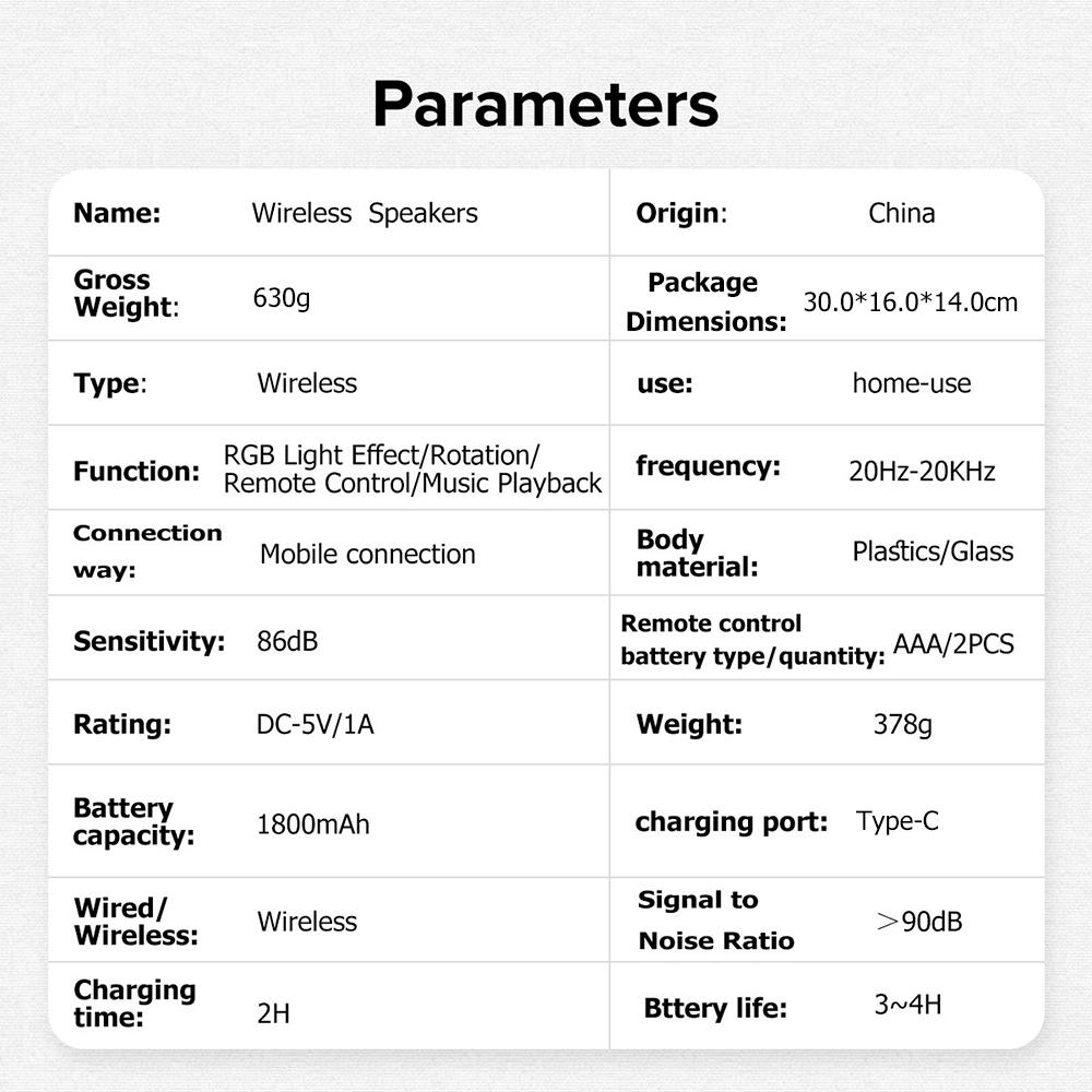 RGB Rotating Bear Speaker, Wireless Cutsie Light-Up Sound, Perfect for Bedroom, Office, and Gift Vibes, Enhance Your Space with Style