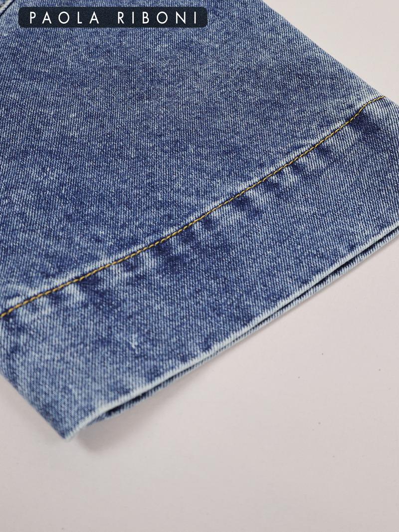 Women's  Ombre Print Denim Dress, Casual Fashion  Short Dress for Summer, Women's Dress for Daily Wear