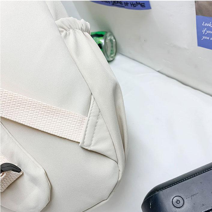 Nylon Sports Academy Backpack – Multi-Pocket Spacious & Stylish Student Daypack, Durable & Organized Design for Daily Commute, Campus & Light Travel