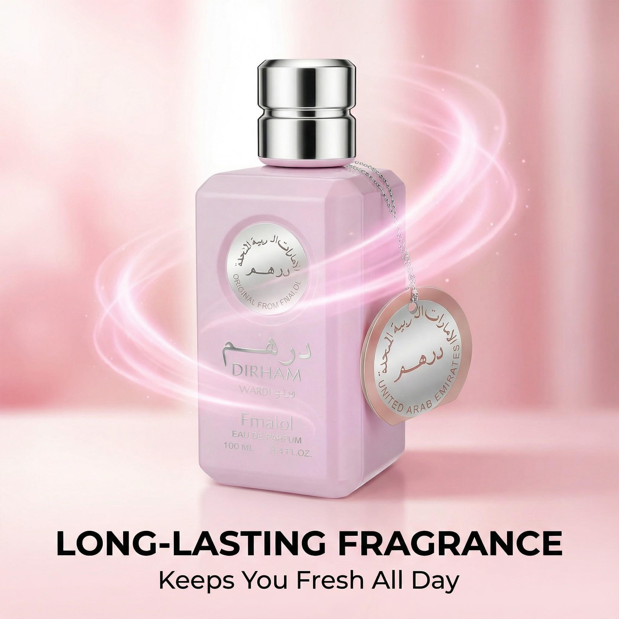 High-End Unisex Perfume, Vanilla & Wood Notes, Light Floral Scent, Fresh Fragrance, Perfect for Dates, Parties, Holiday Gifts