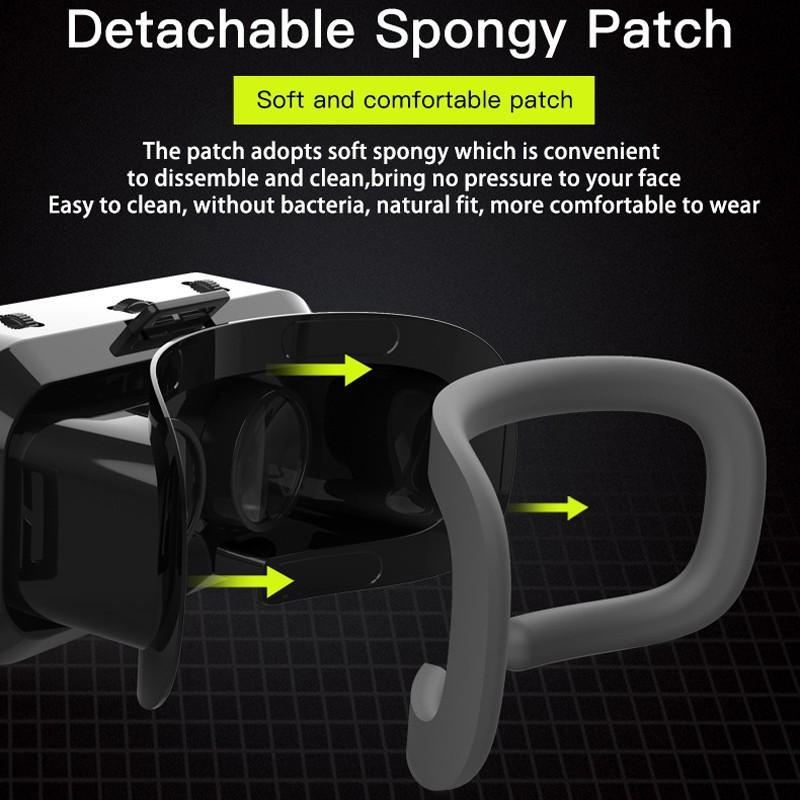 Shinecon Virtual Reality Viar 3D VR Glasses Device Helmet Lenses Headset Goggle Smart For Smartphone Cell Phone Mobile Realidade Controller wearable movie game film Video Glasses