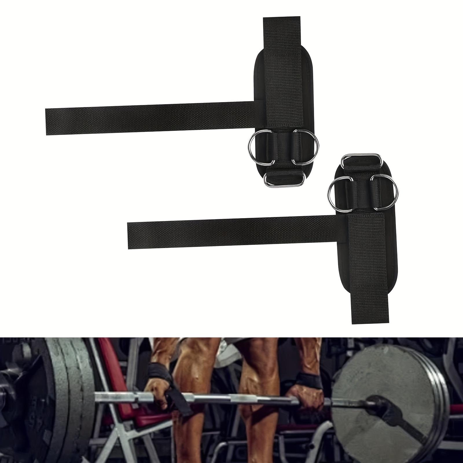 Weightlifting Assistance Ankle Strap, Fitness Wrist Support, Bench Press Bar Pull-Up Back Pull Anti-Slip Grip Strength Enhancer