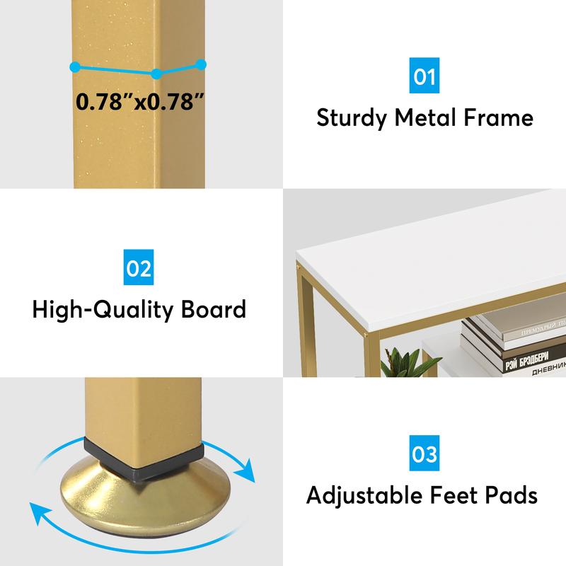 LITTLE TREE 71" Gold Etagere Bookshelf, Modern 11-Tier Tall Open Display Bookcase Bookshelves, Free Standing Book Shelf for Living Room, Bedroom, Home Office storage