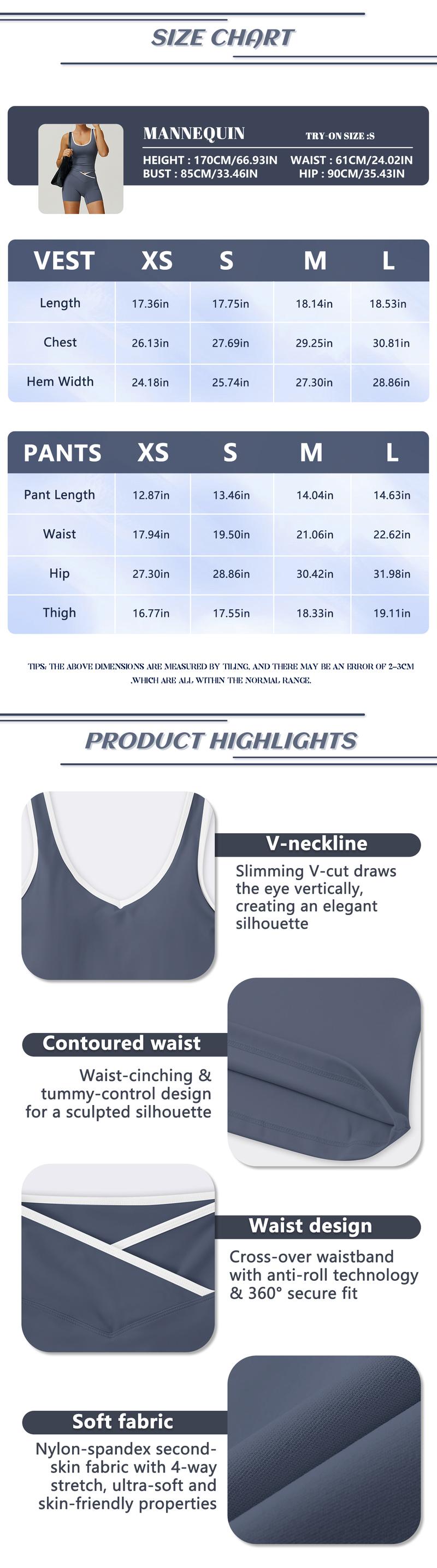 TimeOFF Color-Blocked Halter Crop Tube Top & Mid-Rise Shorts Set, Deep V-Back Cutout & Contrast Binding, Solves Stylish Support & Flattering Fit Need for Yoga, Fitness Classes & Active Lifestyle Scenarios,comfort sweat set,loungesetwomen,sweatsuits women