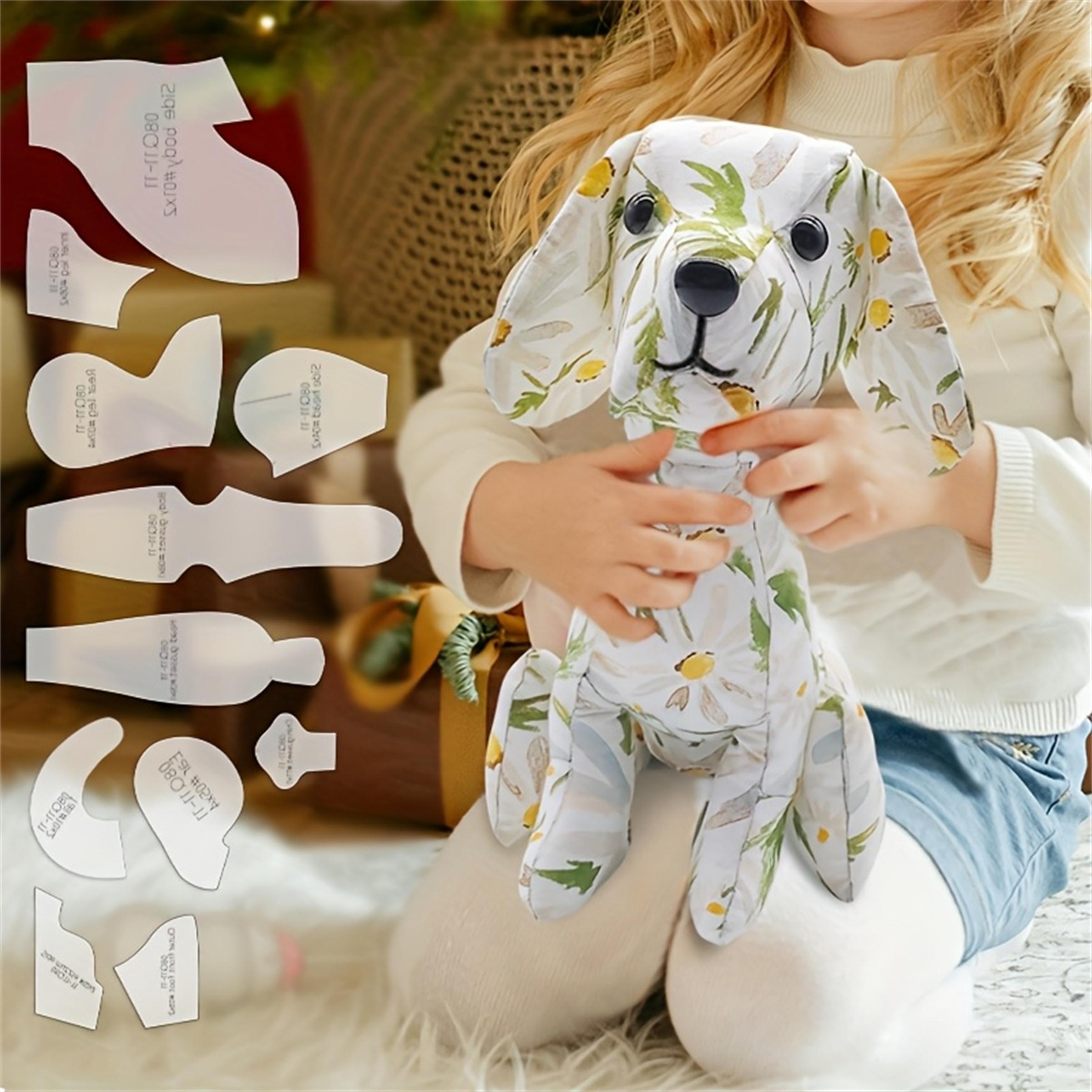 11pcs Beagle Dog Making PET Templates DIY Dog Shape Pattern Quilting Stencils Handcrafted Sewing Tool Stencil Handmade Decoration Birthday Holiday Gift