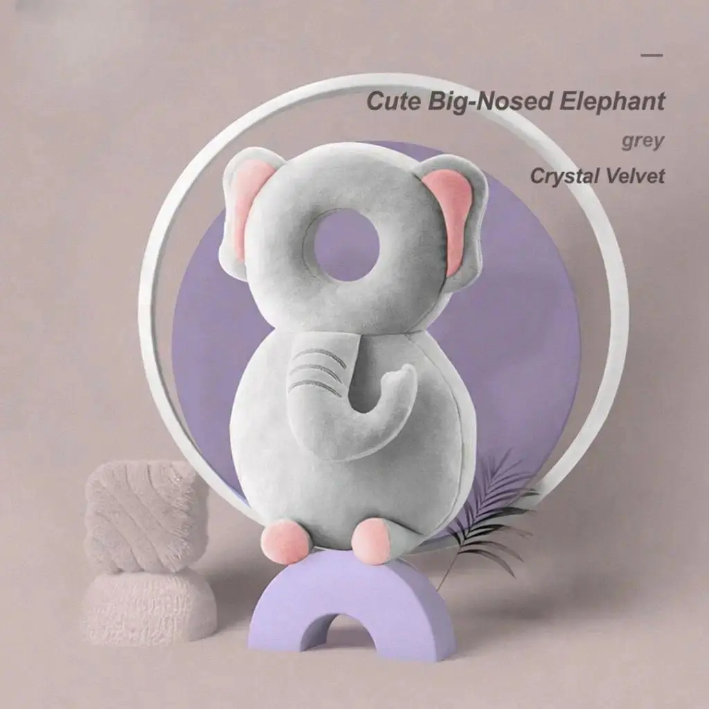 Plush shoulder strap elephant