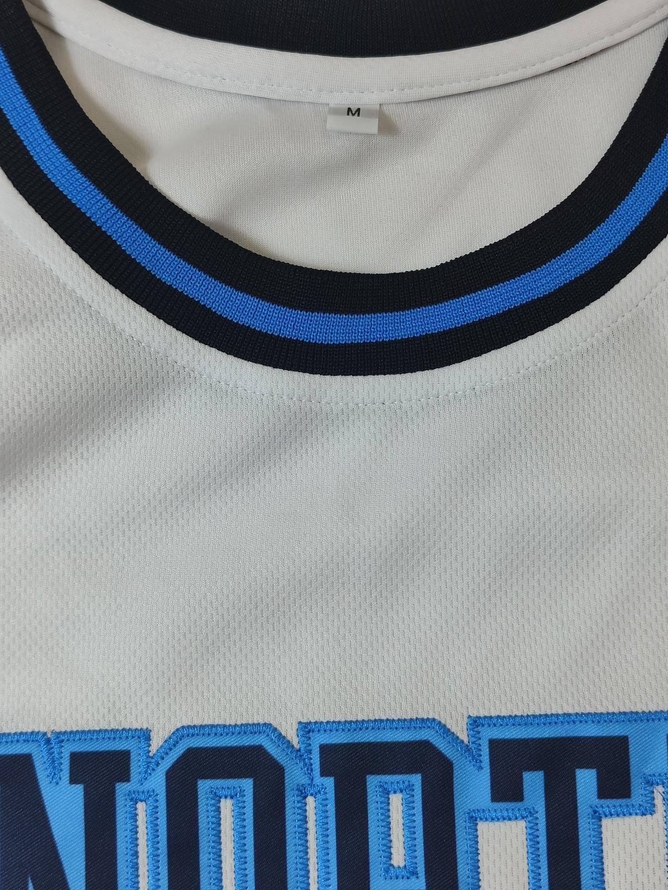 North Carolina #23 Men's Basketball Jersey, Retro Sleeveless Mesh Breathable Quick Dry Sports Uniform, Classic College Basketball Shirt for Fans, Casual Streetwear for Training & Game