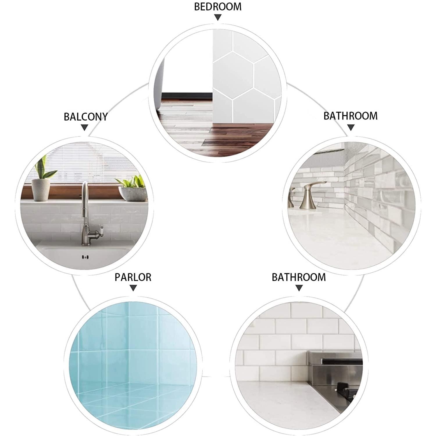 3-Pack Tile Grout Pen, Wall Gap Filler Pen, Suitable for Ceramic Floor Bathroom Seam Repair, Repair Solution