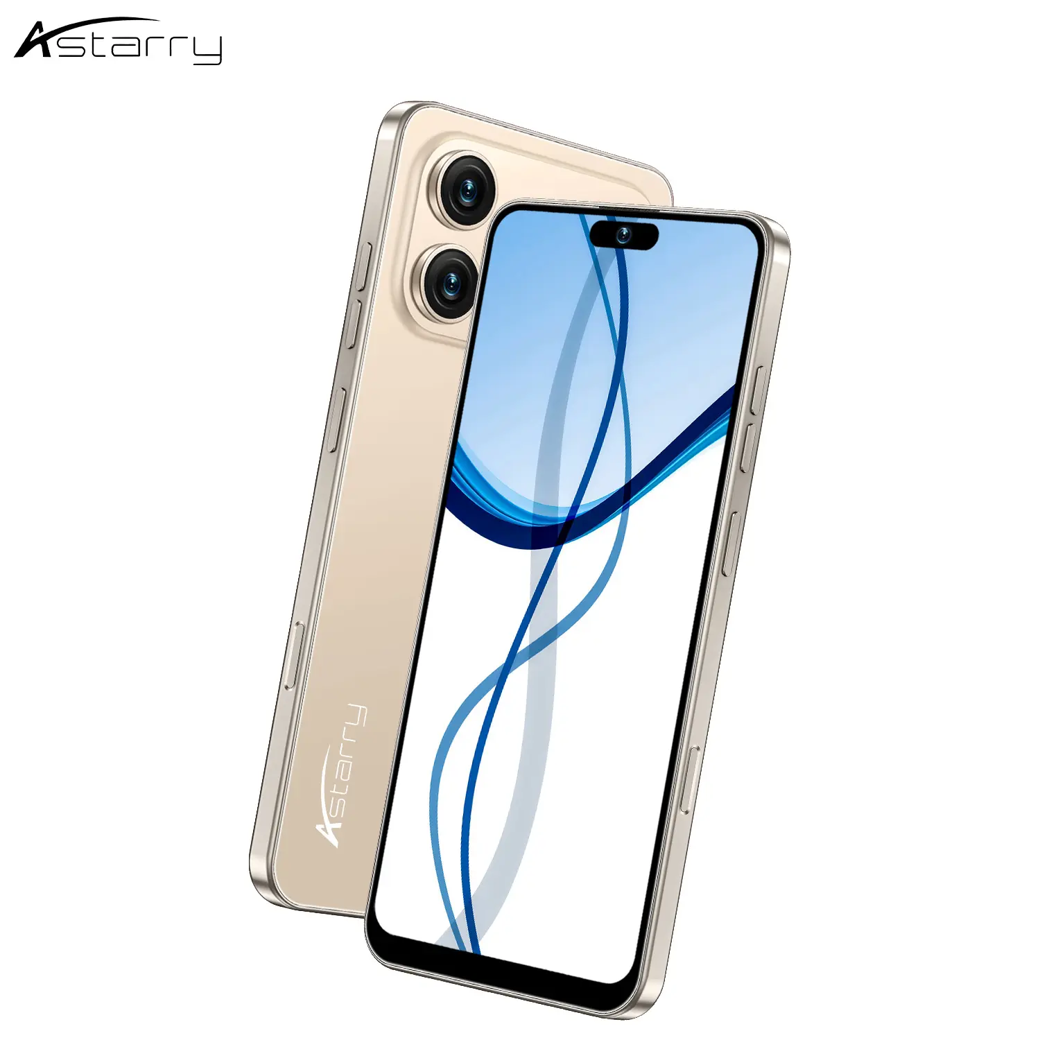 Astarry 4g Network 17 Pro Max, Android Smart Phone, 6+64GB RAM, 6.93 Inch Screen, Dual Sim, Android 12.0, Face & Fingerprint Unlock, 5000mah Battery