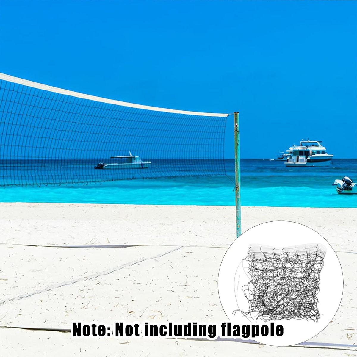 Professional Indoor/outdoor Volleyball Net, Durable Stainless Steel Rope, Thick Edge Band, Ideal for Tennis, Pickleball, Badminton