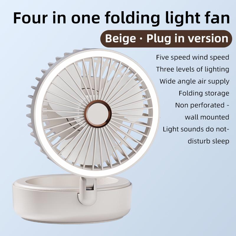 Wall-Mounted Small Fan, Stand-Alone Circulating Fan, Kitchen Fan, Dormitory Office Fan, Desktop Fan, Compact and Versatile Cooling Solution
