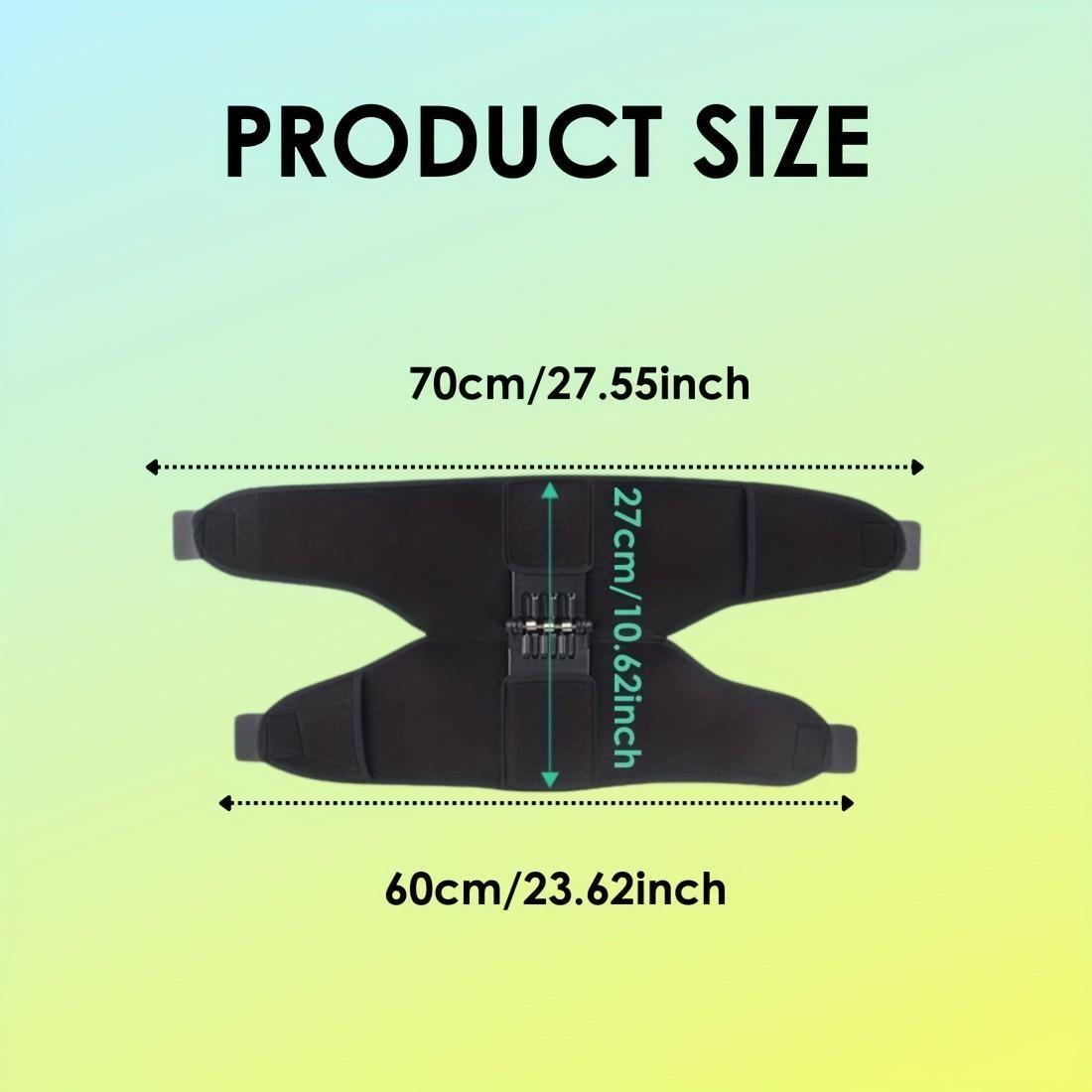 2 Pieces Knee Support Set for Spring, Dual-Axis Joint Support System, Non-Slip Straps, Ideal for Osteoarthritis, Running, Yoga