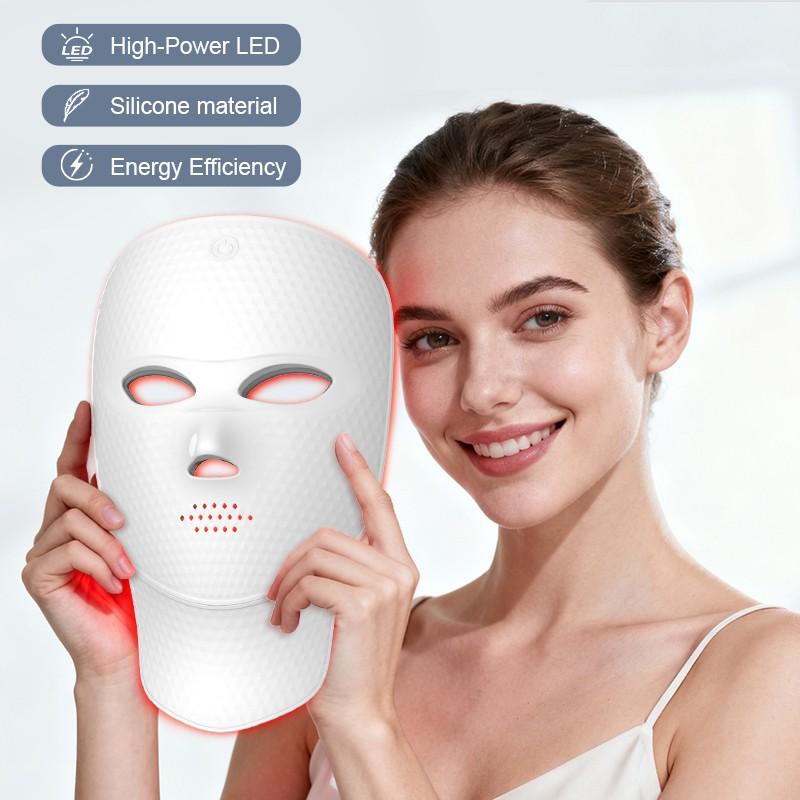 2027 New 7 Color Facial Mask Instrument, Beauty Skincare Face Device, Face Neck Care Tool, Facial Beauty Massagers, Ideal Gift for Valentine's Day & Holidays