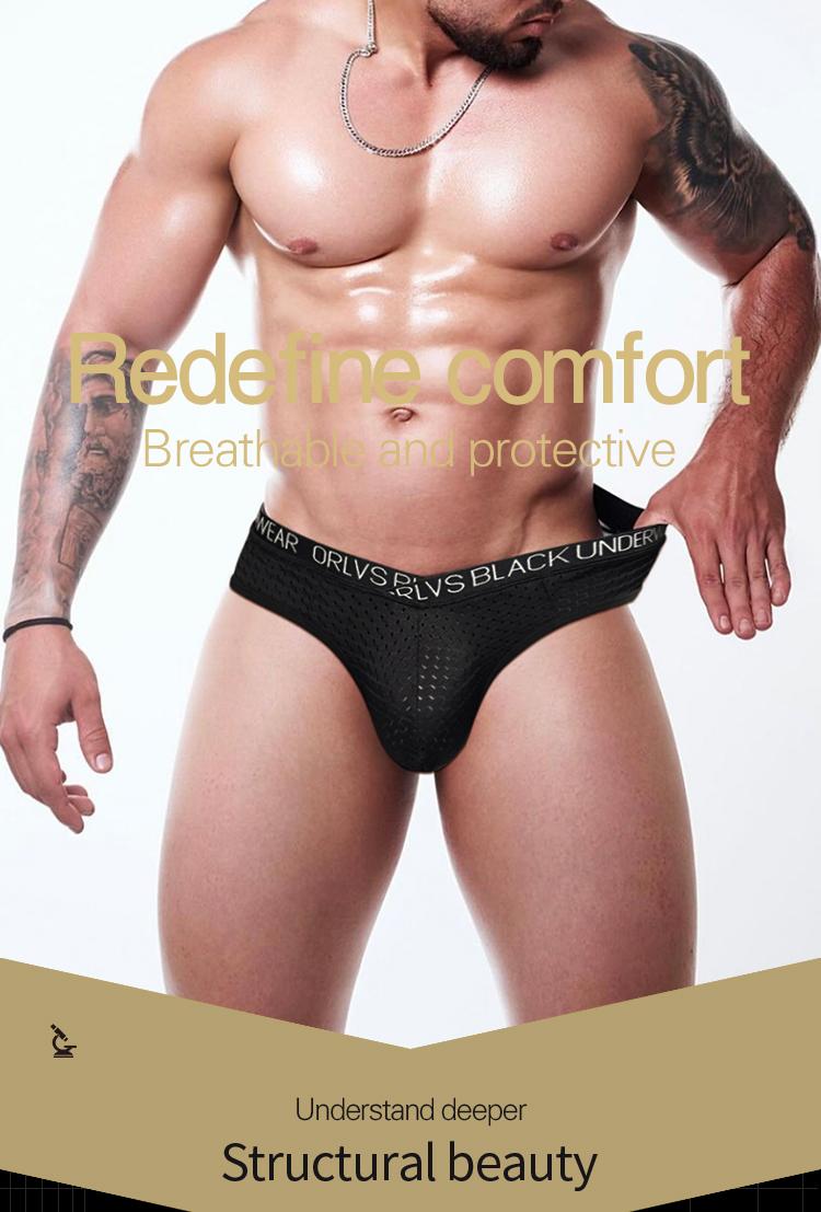 Mens Low Rise Underwear Sexy Briefs Breathable Pouch Design Seamless Back Stretch Cotton Boxer Shorts Cool Comfort Fit Anti Roll Edge Gym Training Lingerie Soft Fabric Fashion Basics All Season Gift Comfortable Menswear Trend 2025