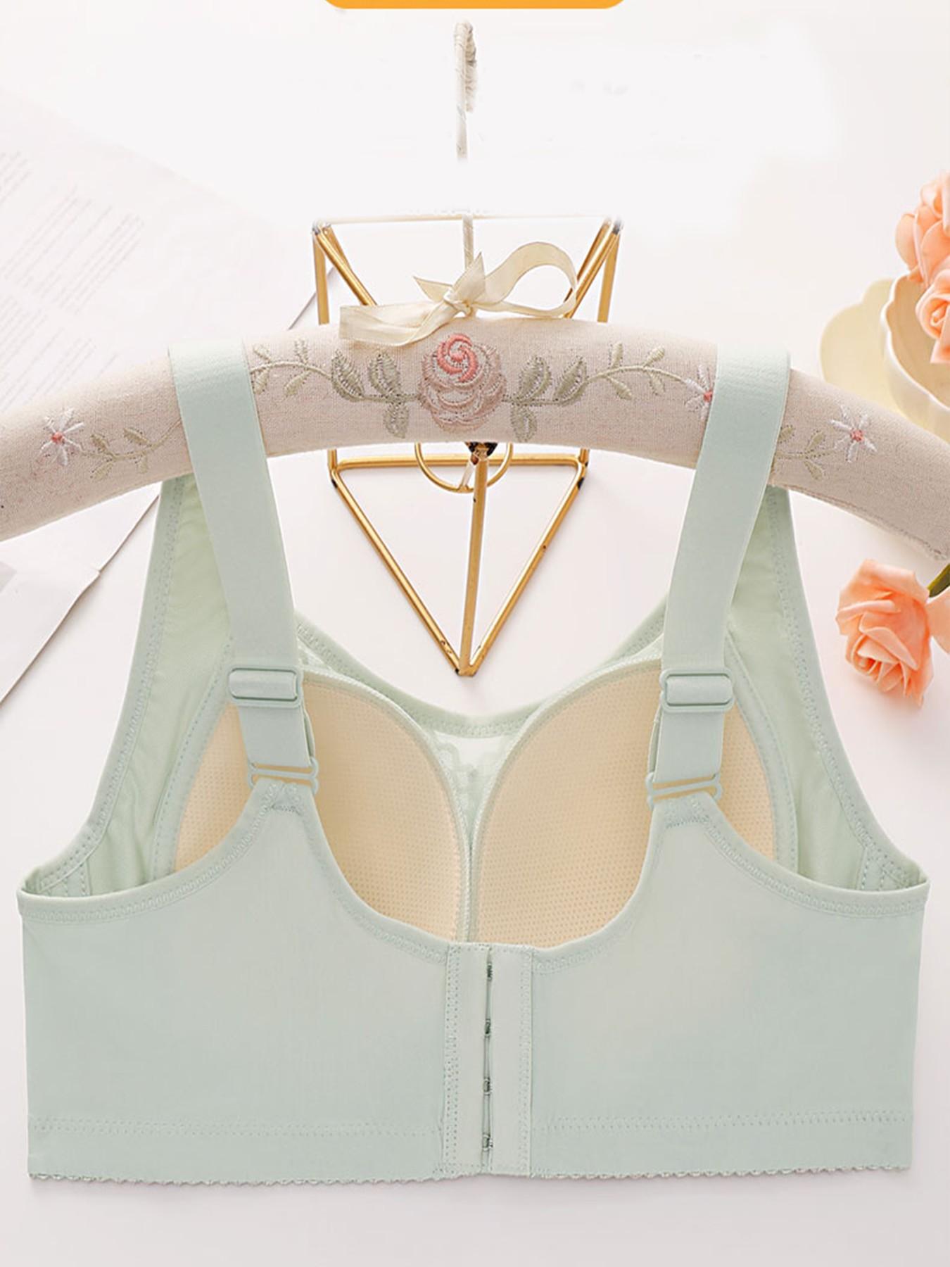 Comfortable Breathable Backless Chic Bralette Set, Large Bust Concealer, Anti-Sagging, Fixed Cups, No Magnetic, No Steel Ring, 5 Pieces