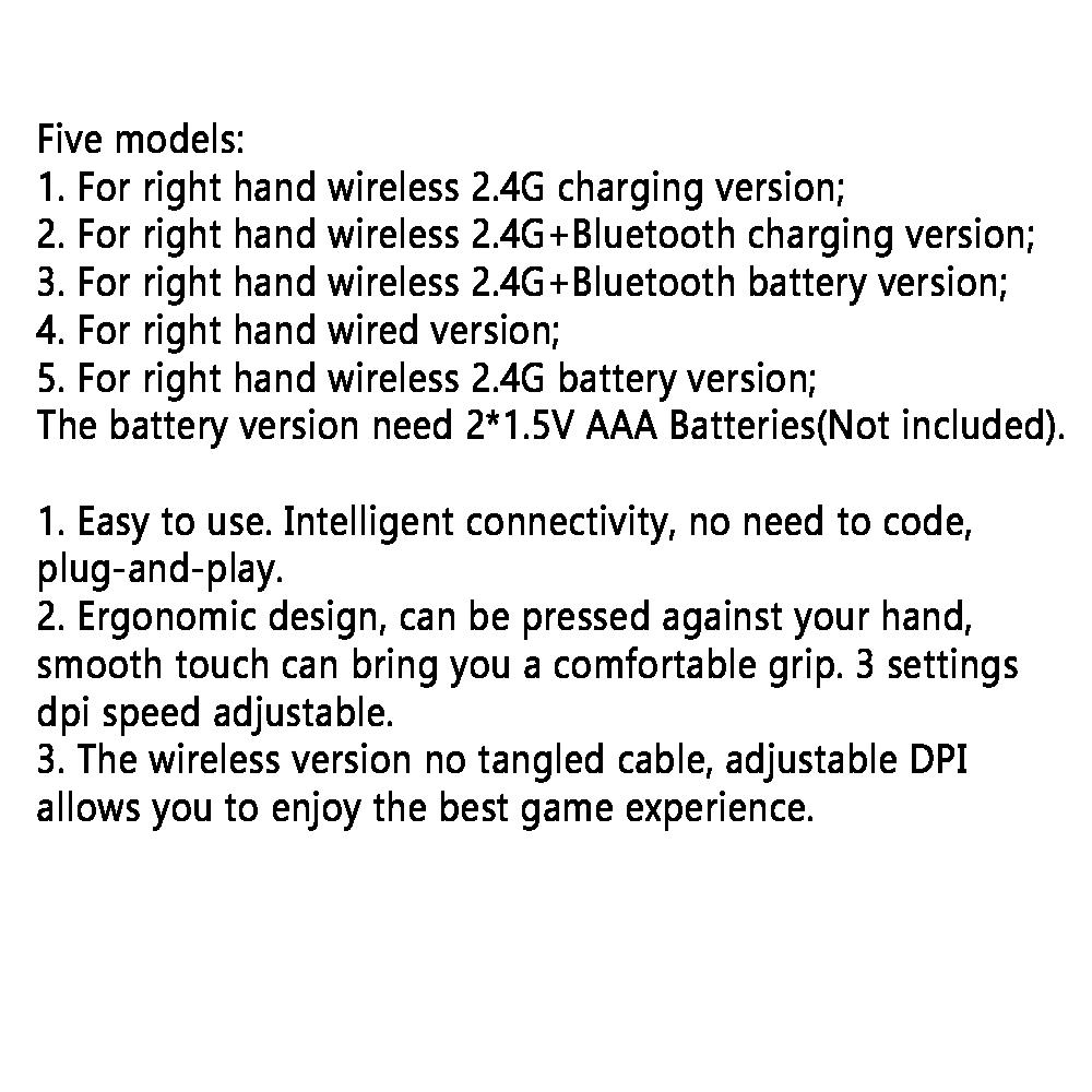 Vertical Ergonomic Design Portable Wired USB Wireless Optical Tracking Mouse Rechargeable Bluetooth Gaming PC Gamer For Computer Laptop Mause Accessory