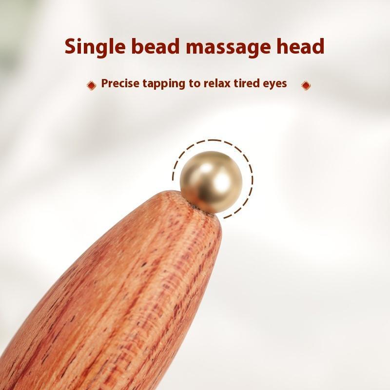 Wooden Facial Gua Sha Tool - Natural Wood Sculpting Massager for Face and Neck - Manual Self-Care Beauty Instrument, Light Beige