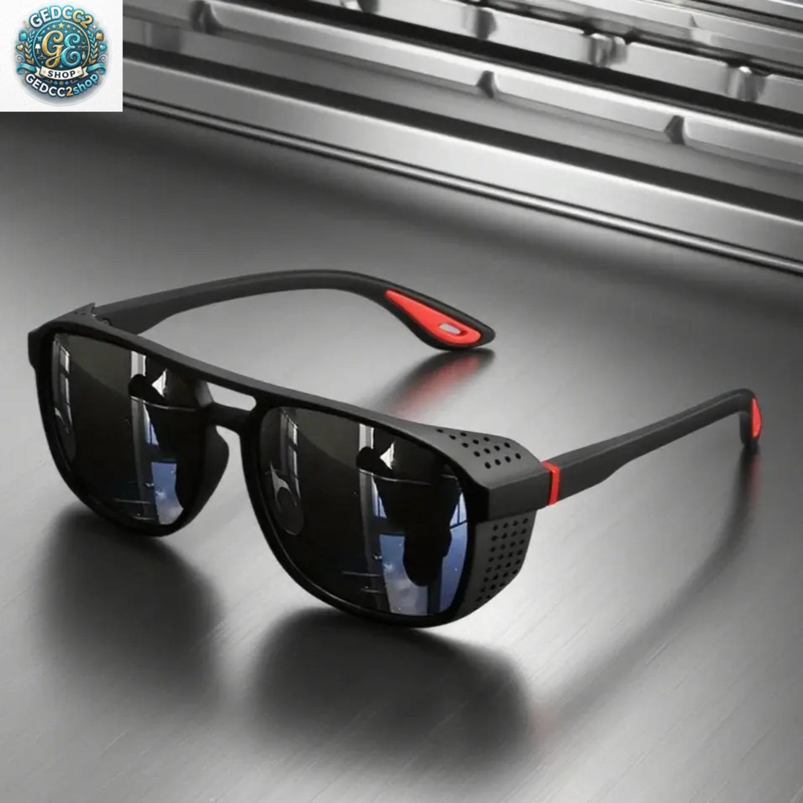 Men's Wraparound Shape Polarized Lenses Sports Sunglasses - Lightweight Frame, UV400 Protection, Windproof Eyewear for Running Cycling, Outdoor Sports