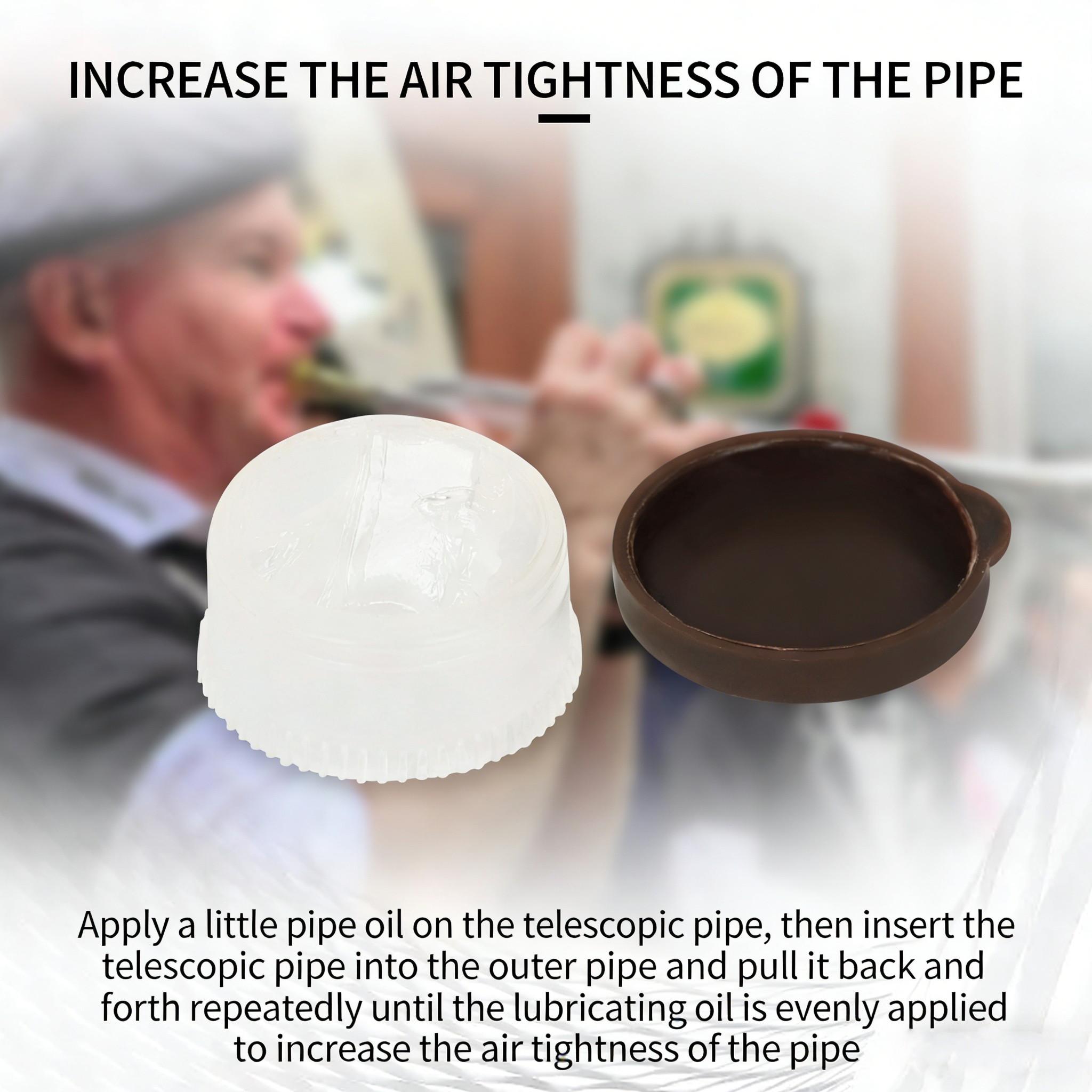 Universal Instrument Care Oil, 10 Pack Portable Abs Box, Saxophone Trumpet Clarinet Trombone Key Pull Rod Oil, Beginners & Professionals