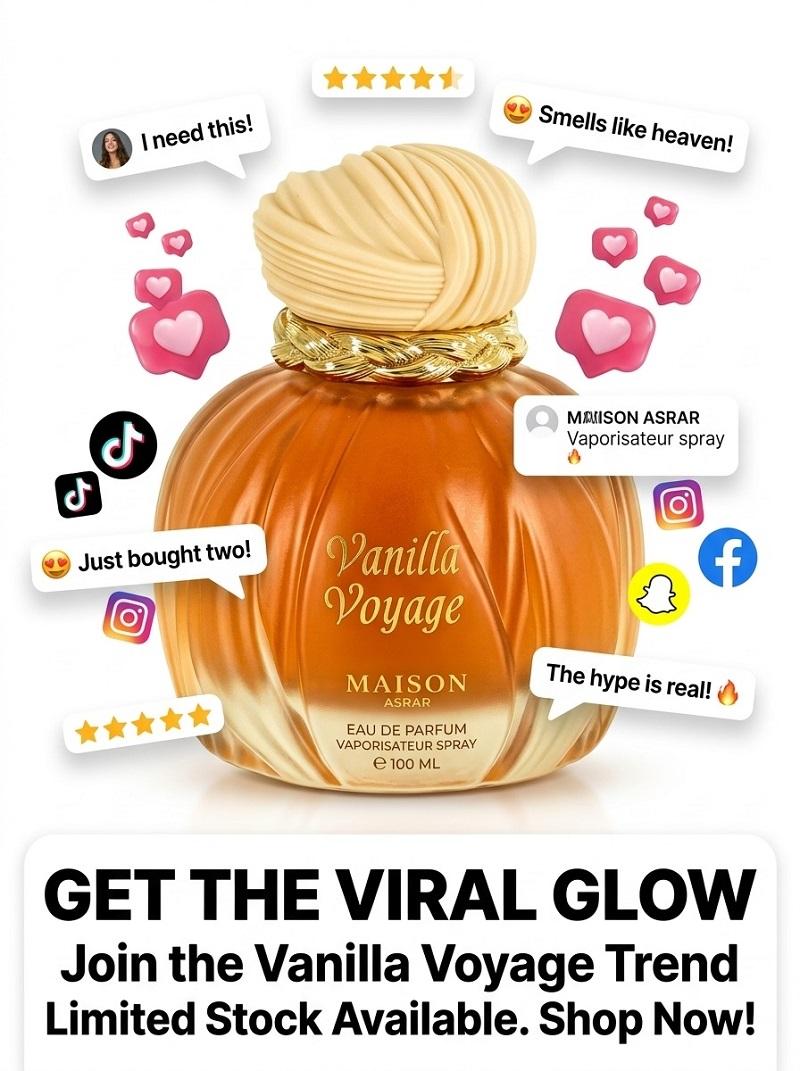 Vanilla Perfume 100ML Unisex, Sweet Caramel Honey Amber Vanilla Eau De Parfum, Long Lasting Gourmand Fragrance, Gift for Her Him