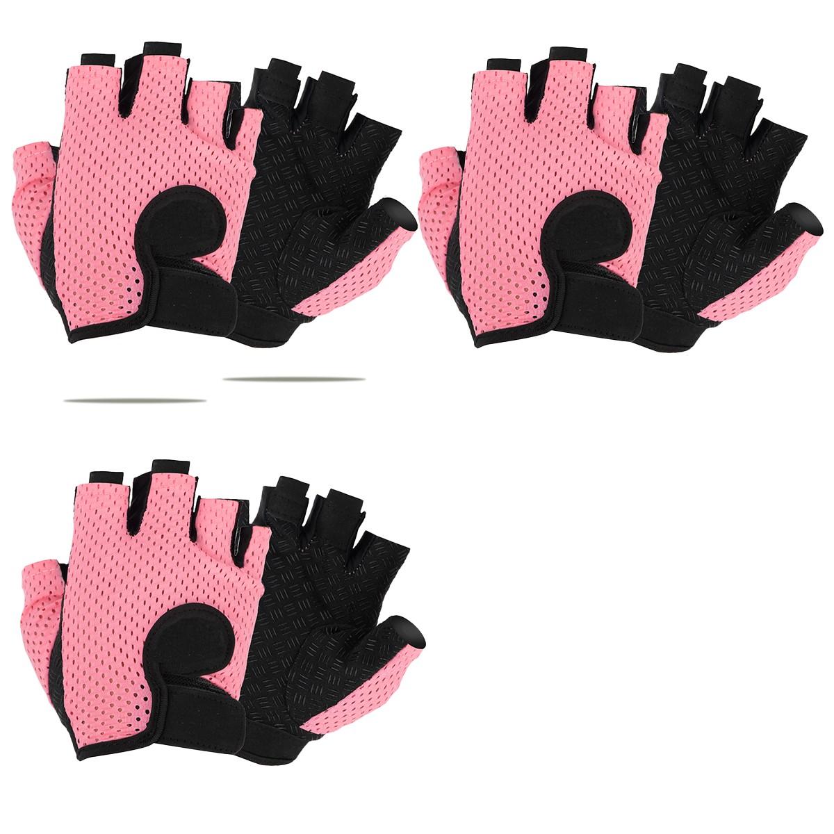 1 Pair Half Finger Sports Gloves, Breathable Non Slip Gloves For Men & Women, Protective Gear For Sports, Fitness gloves For Gym
