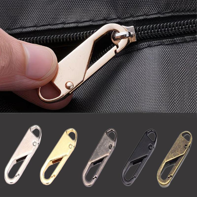 Detachable Sliding Zipper Pulls, Universal Replacement Zippers, Easy Installation, Suitable for Bags, Clothes, Backpacks, DIY Crafts