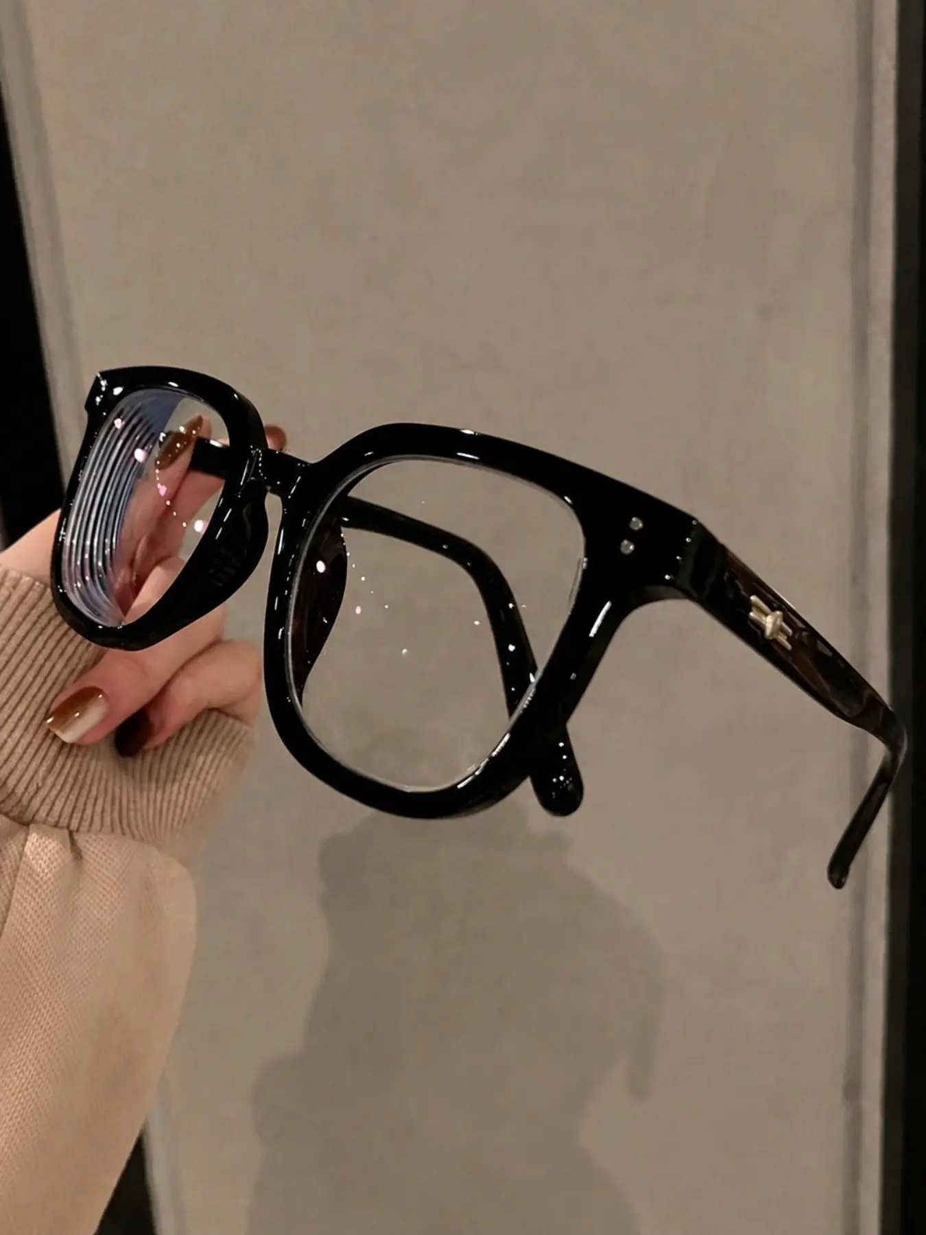 Anti-Blue Light Glasses with TR90 Frame, Trendy Casual Rectangular Design, Lightweight Comfortable UV Protection for Computer, TV, Phone & Gaming, Stylish Trendy Eyewear, Fashion Glasses, Rectangle Glasses, Stylish Eyeglass